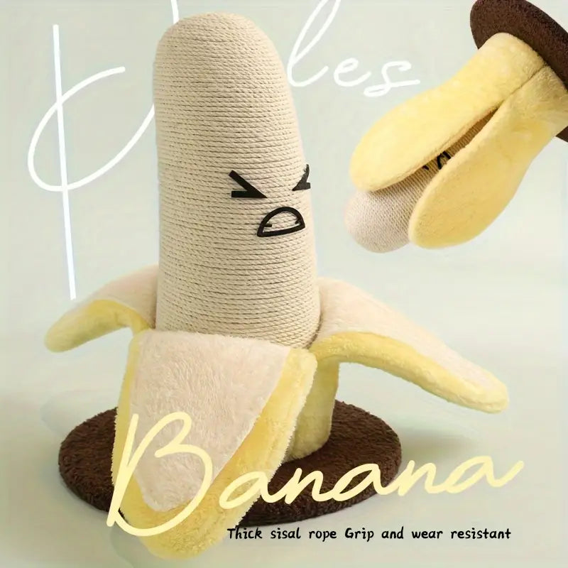 Rascador de cuerda modelo banana