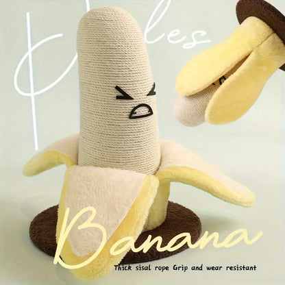 Rascador de cuerda modelo banana