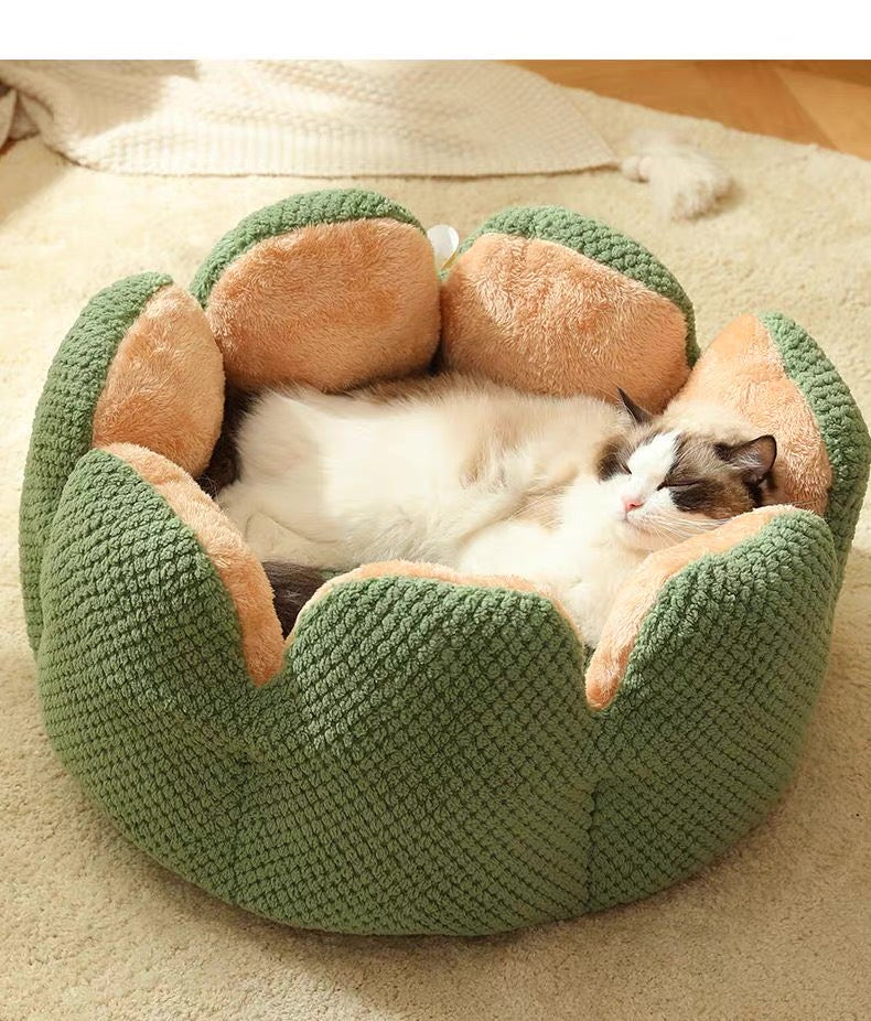 Cama de flor para mascotas (dos tamaños)