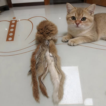 Juguete para gatos estilo pulpo con olor a conejo