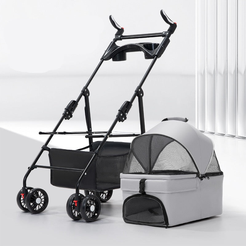Coche desmontable para mascotas modelo 005