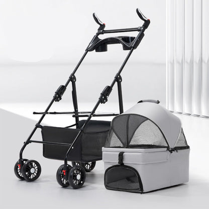 Coche desmontable para mascotas modelo 005