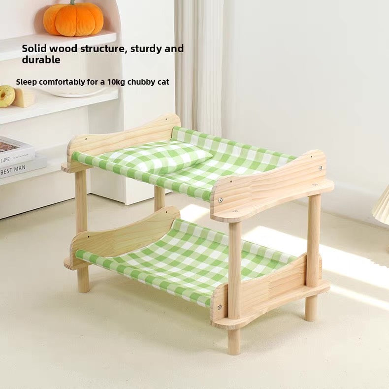 Cama de dos y tres niveles para gatos