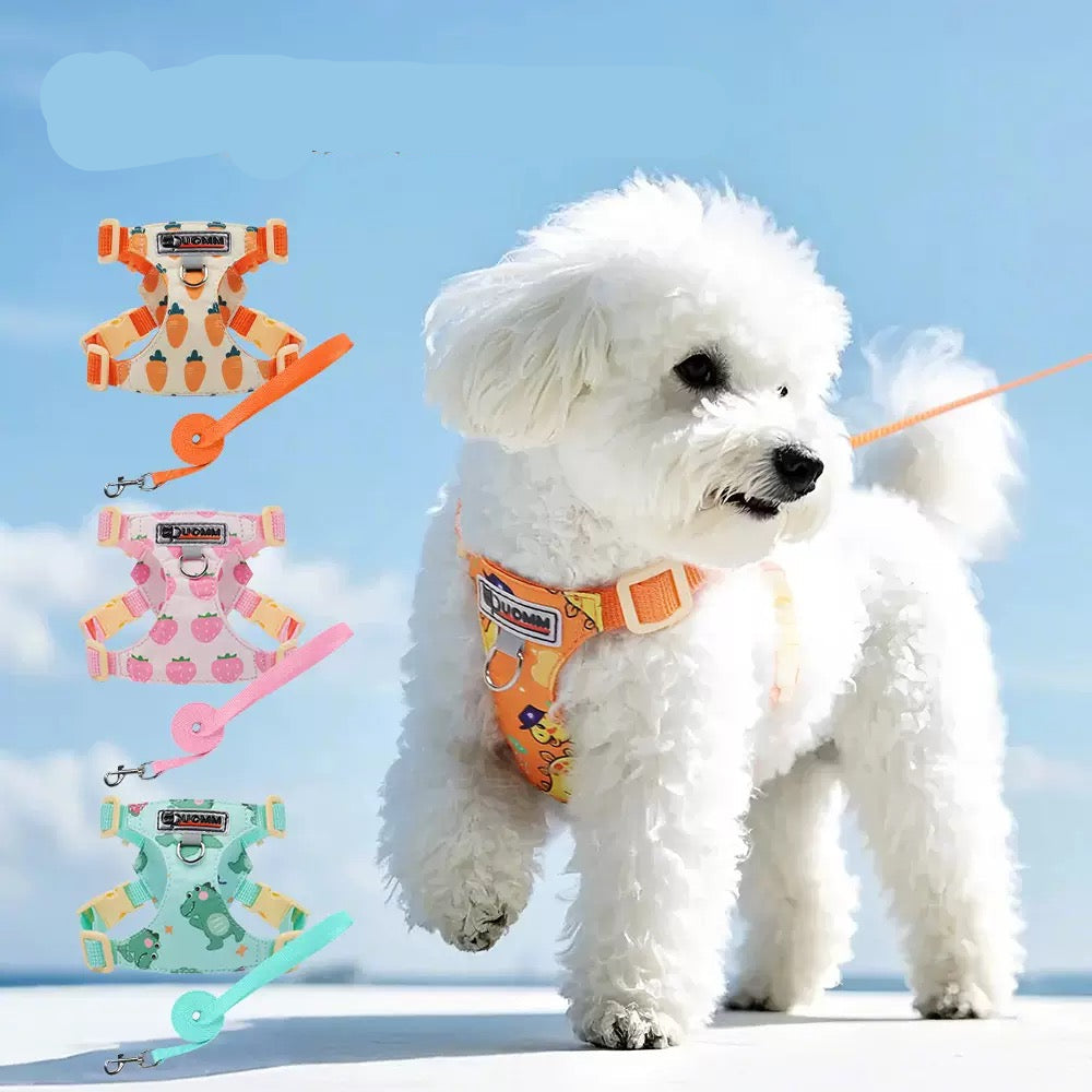 Pechera con correa para mascotas pequeñas modelo 120