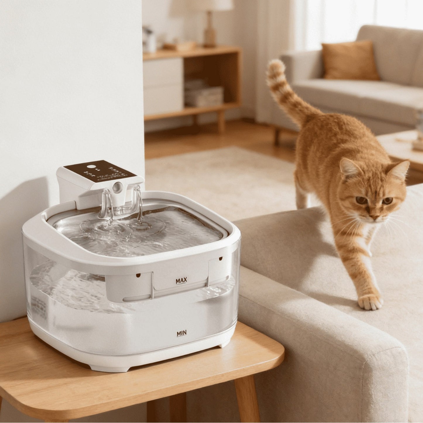Fuente inalámbrica de 4.5L para mascotas Modelo FT999