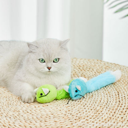 Ratones de peluche para gatos
