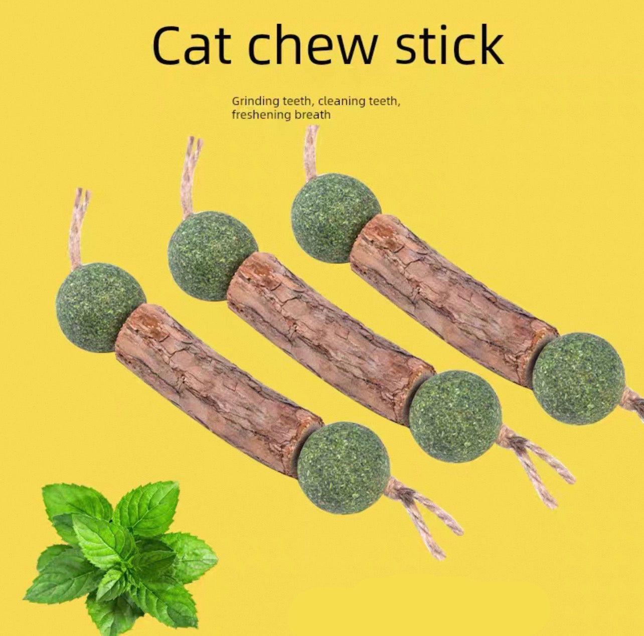 Matatabi de juguete con catnip 1un