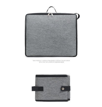 Arenero portátil plegable gris 40*30*14cm