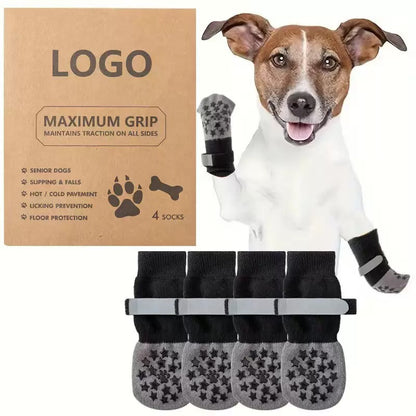 Medias antideslizantes para perros medianos y grandes