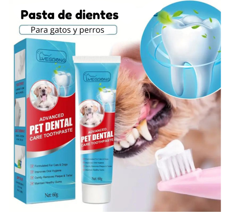 Pasta de dientes para mascotas 60gr