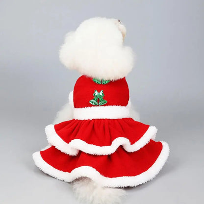 Vestido navideño de mascotas