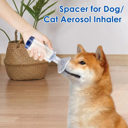 Inhalador de asma para mascotas