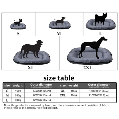 Cama lavable impermeable para perros