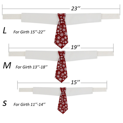Corbata navideña para mascotas
