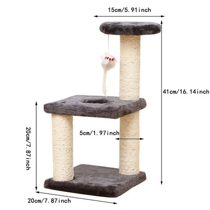 Rascadores minis para gatos 40cm
