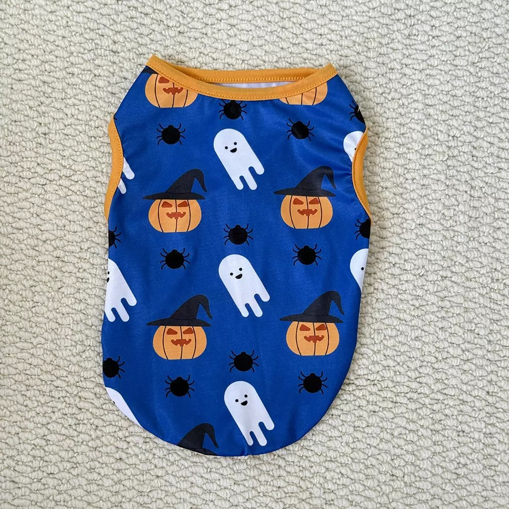 Camiseta de halloween para mascotas