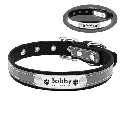 Collar personalizado para perros de raza pequeña y grande