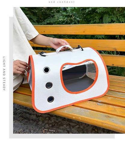 Bolso de hombro transportador diseño de gatito