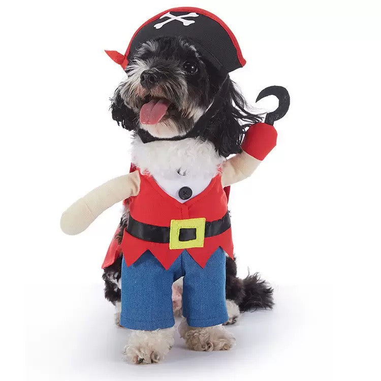 Disfraz de pirata para mascotas modelo PF96