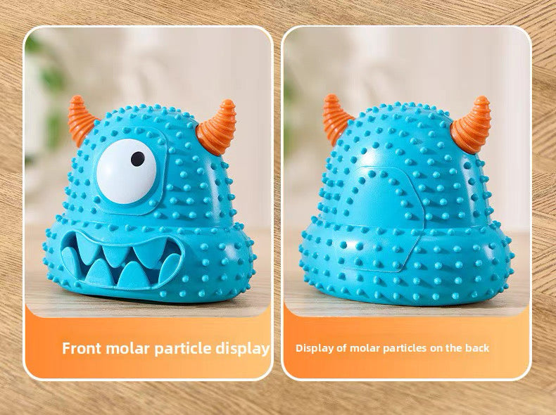 Juguete para perros de goma, limpieza dental