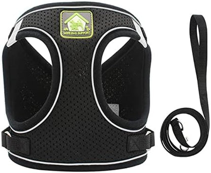 Pechera para perros reflectante con tela transpirable