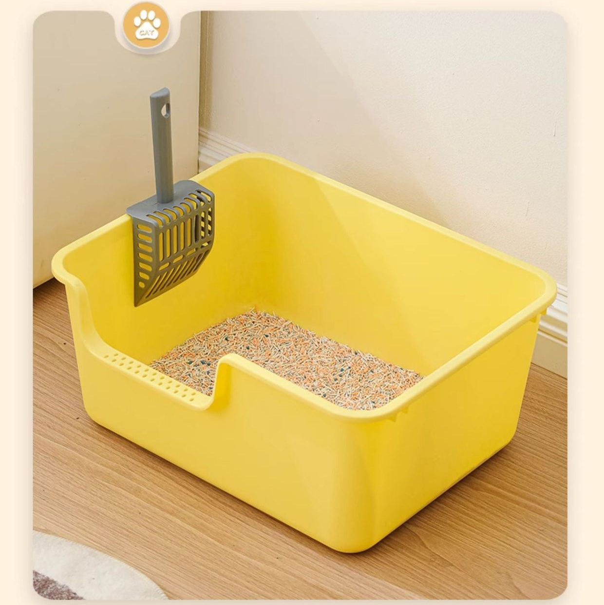 Arenero abierto para gatos modelo #T127