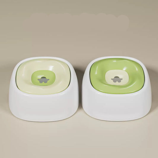 Plato antiderrame de agua color verde