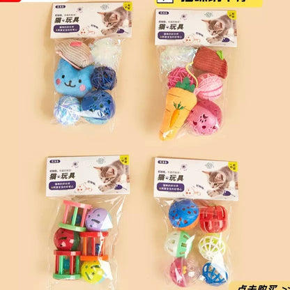 Kit de juguetes para gatos