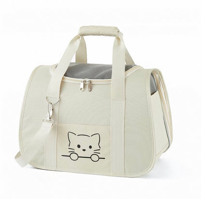 Bolso de hombro para transportar mascotas pequeñas (dos colores)