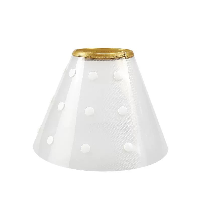 Cono isabelino de plástico para mascotas modelo #CL17