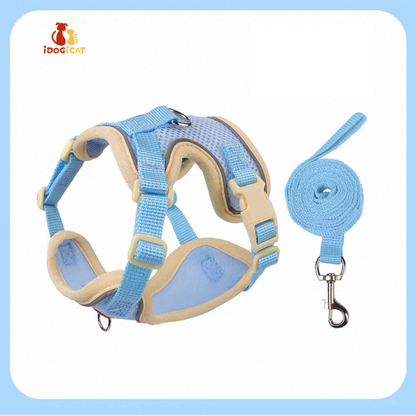 Pechera anti escape reflectiva para gatos
