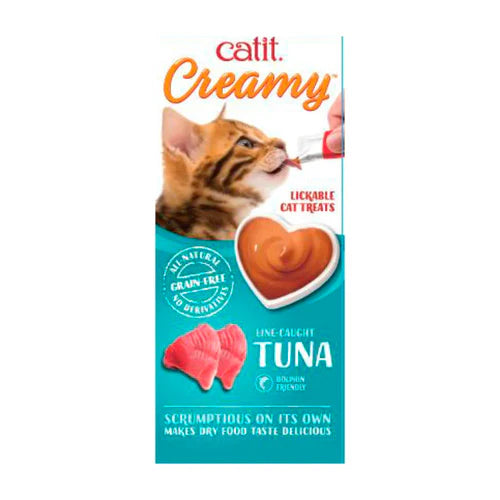 Snacks para Gato Catit Creamy: Tuna 75gr