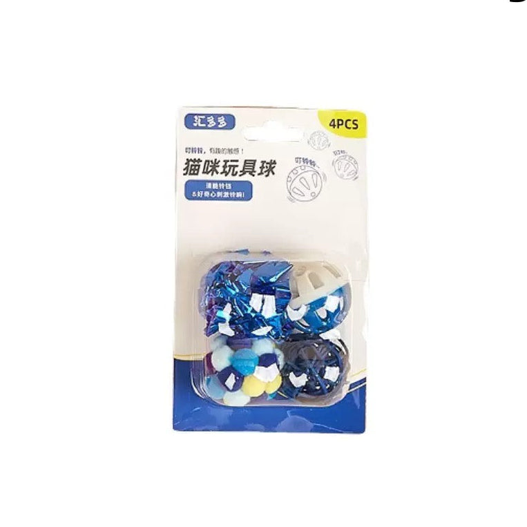 Juguetes para gatos pack de pelotas