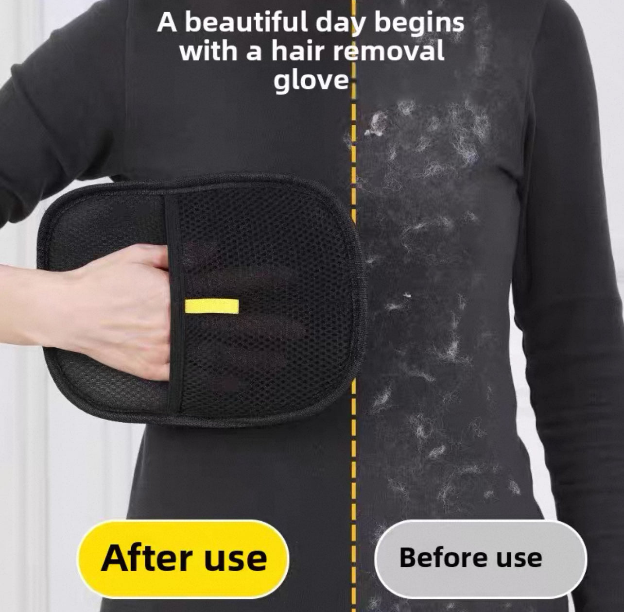 Guantes removedor de pelo electroestático