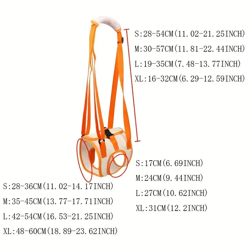Sostenedor de apoyo trasero, arnés para perros ancianos con patas traseras débiles, discapacidades y lesiones