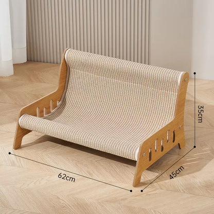 Silla de sisal para gatos  (62×45×35 cm)