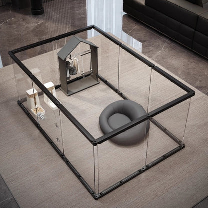 Corral transparente 138cm*93cm*45cm