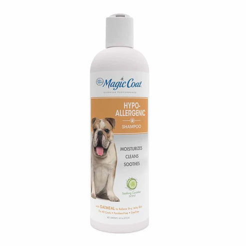 Shampoo para perros Magic Coat: Hypoalergénico 16oz