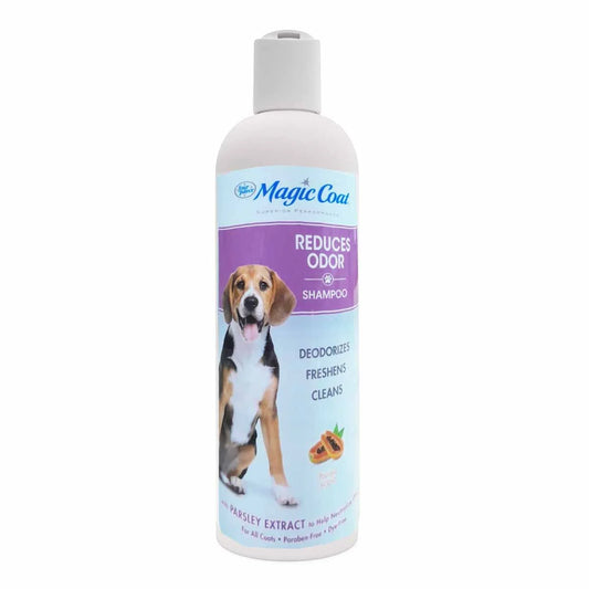 Shampoo Magic coat para Perros: Reduce olor, escencia de papaya 16onz