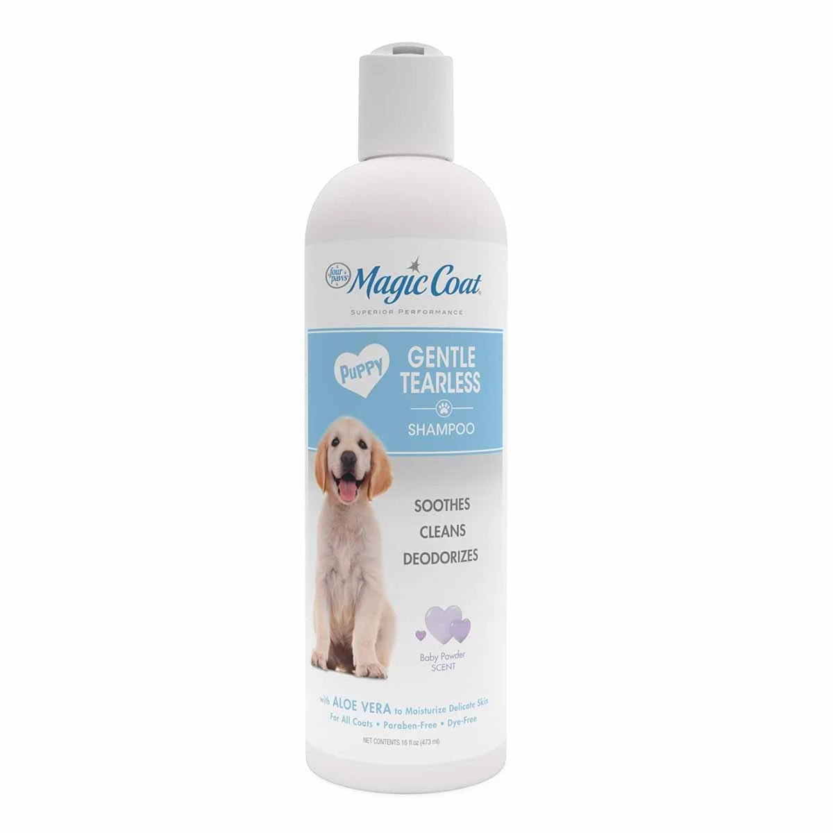 Shampoo Magic Coat para Perros: Puppy, baby powder 16onz