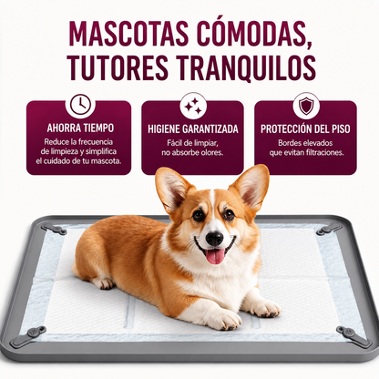 Alfombra para pads de silicona para perros