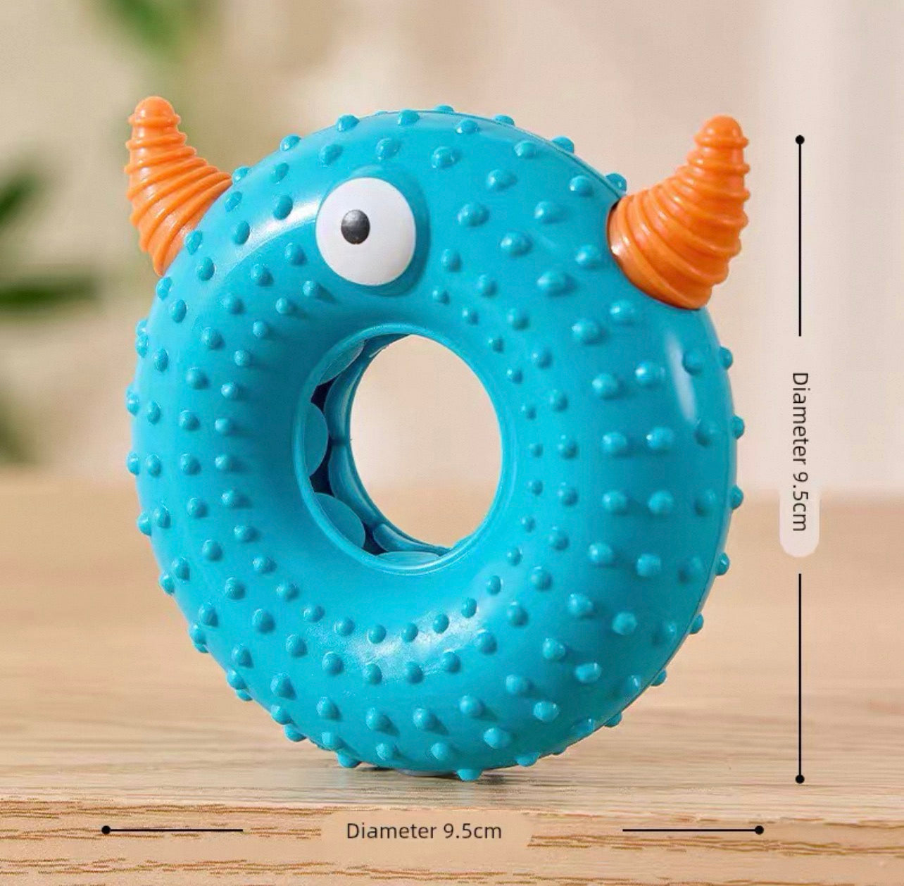 Juguete para perros de goma, limpieza dental