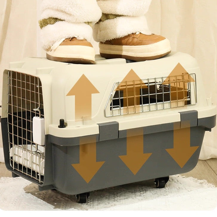 Kennel transportador para mascotas (4 tamaños disponibles)