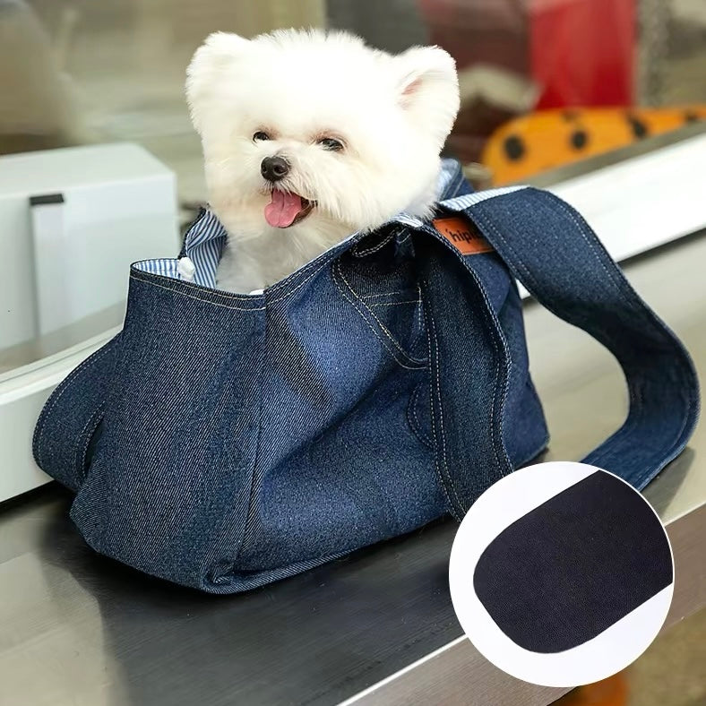 Bolso de hombro transportador de jean