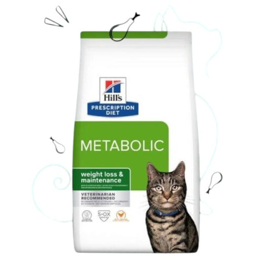 Comida para Gato Hills: Prescription Diet,Metabolic,weigth loss y Maintenace,4 lb/1.81 kg