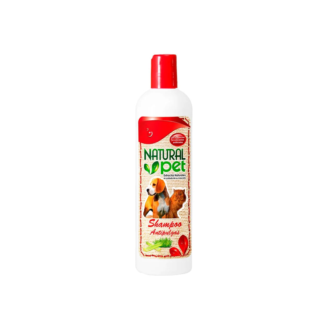 Shampoo Natural Pet Antipulgas 500ML