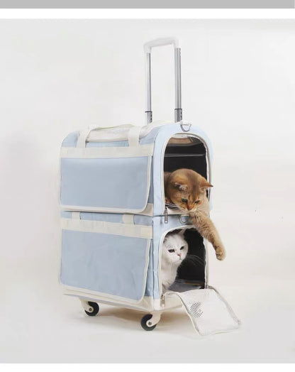 Maleta transportadora doble