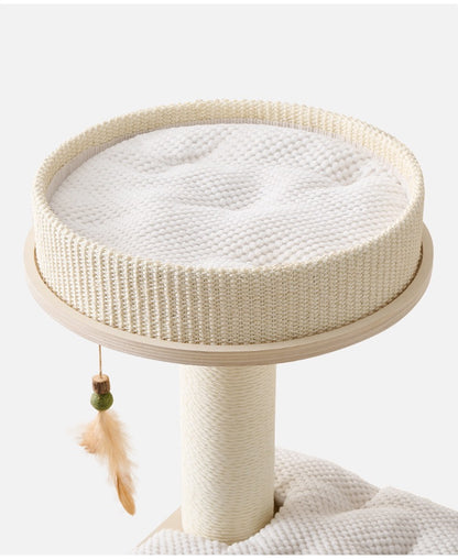Torre de gato madera maciza multicapa (MODELO TQM-2152)