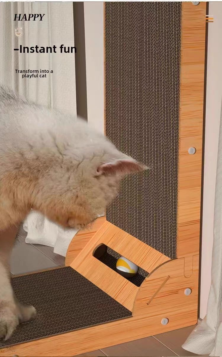 Rascador estilo L para gatos (dos tamaños)