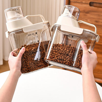 Contenedor de alimento hermético transparente (2L y 3L)